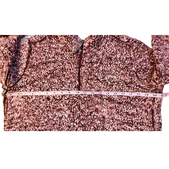 Weatherproof Vintage Mauve 1/4 Zip Fleece Womens Size M - Picture 6 of 7